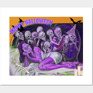 Feliz Halloween Posters and Art